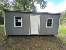Load image into Gallery viewer, 12x20 Pewter Gray Utility Garage