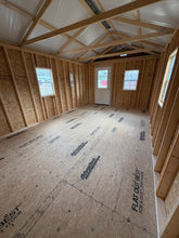 Load image into Gallery viewer, 12x24 White Utility Cabin