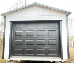 12x20 White Utility Garage