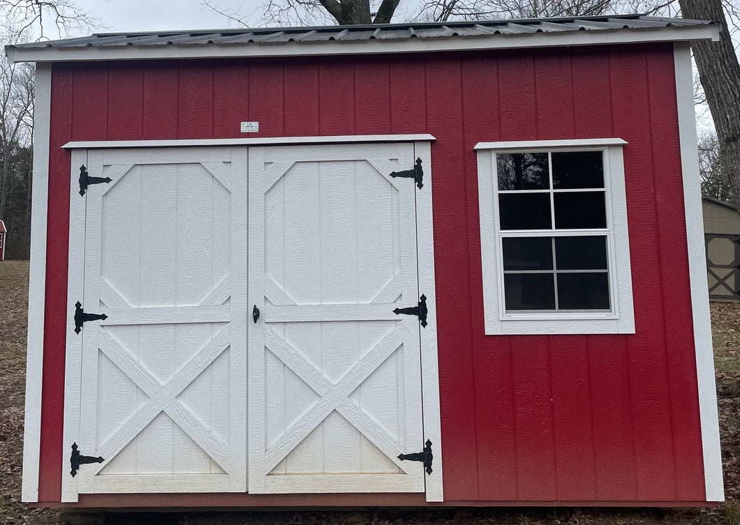 Heirloom Red Utility Shed