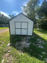 Load image into Gallery viewer, 12x20 White Utility Shed
