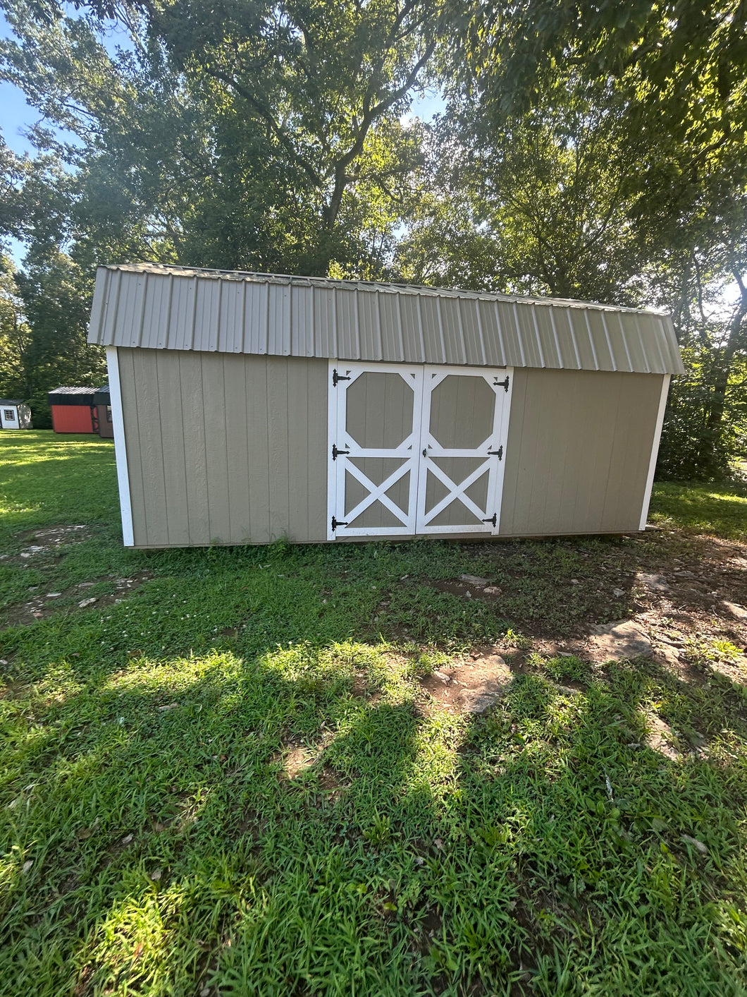 12x20 Desert Mini Barn