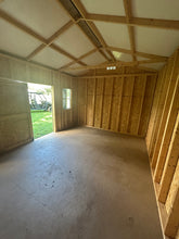 Load image into Gallery viewer, 12x16 White Utility Shed
