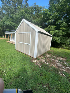10x12 Clay Utility Shed