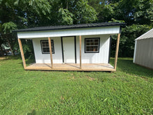 Load image into Gallery viewer, 12x20 White Utility Cabin

