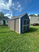 Load image into Gallery viewer, 10x16 Charcoal Utility Shed
