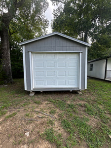 12x20 Grey Utility Garage