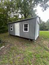 Load image into Gallery viewer, 12x20 Grey Utility Garage
