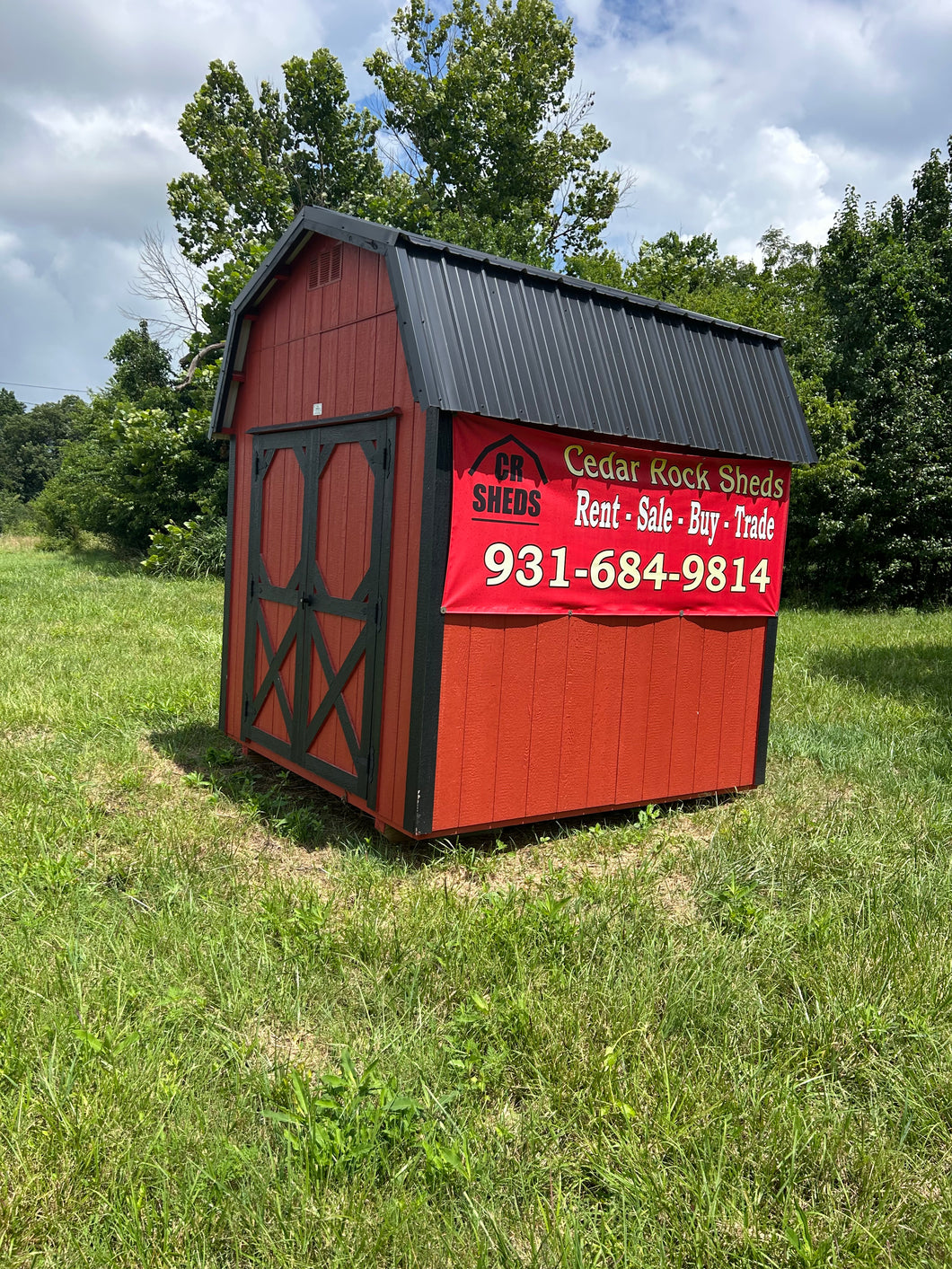 8x8 Red Barn