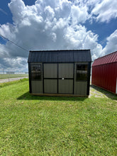 Load image into Gallery viewer, 12x12 Charcoal Metal Barn
