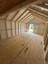 Load image into Gallery viewer, 12x20 Tan Utility Shed
