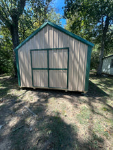 Load image into Gallery viewer, 12x20 Tan Utility Shed
