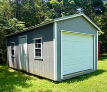 Load image into Gallery viewer, 12x20 Pewter Gray Portable Garage
