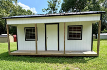 Load image into Gallery viewer, 12x24 White Cabin
