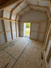 Load image into Gallery viewer, 10x12  White Metal Barn
