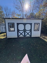 Load image into Gallery viewer, 12x16 White Utility Shed
